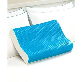 Comfort Revolution | Cool Comfort Hydraluxe Standard Pillow, Gel & Custom Contour Open Cell Memory Foam,商家Macy's,价格¥665