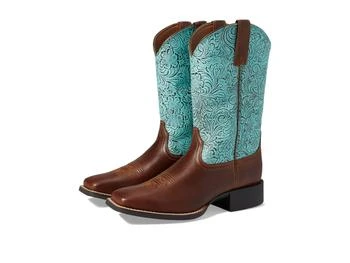 Ariat | Round Up Wide Square Toe Western Boots 8折