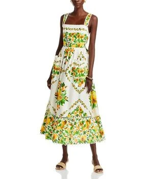 Farm Rio | Papaya Salad Midi Dress,商家Bloomingdale's,价格¥1064