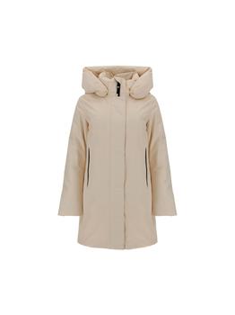 推荐Woolrich Women's  Beige Other Materials Coat商品