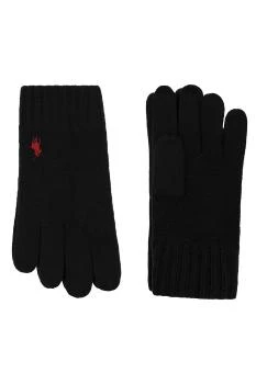 Ralph Lauren | Knitted touch gloves with pony AC002872 001,商家La Vita HK,价格¥349