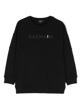 Balmain | Balmain 男童针织毛衣 BS4Q20Z0081930NE 黑色,商家Beyond Boutique HK,价格¥1739