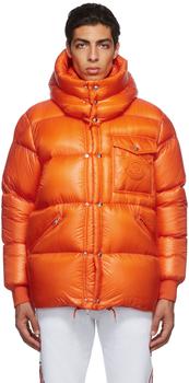 女装蒙克莱, Moncler | Orange Logo Down Jacket商品图片 