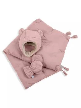推荐Baby's 3-Piece Airy Cub Cold Weather Gift Set商品