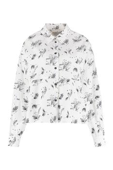Woolrich | Woolrich Graphic Printed Long-Sleeved Shirt商品图片,5.7折