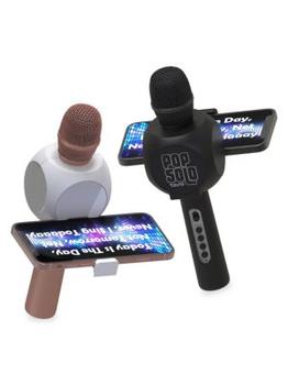 商品Tzumi | 2-Piece Pop Solo Bluetooth Karaoke Microphones,商家Saks OFF 5TH,价格¥318图片