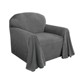 商品P/Kaufmann Home | Coral Fleece Throw Chair Cover,商家Macy's,价格¥199图片