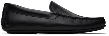 Hugo Boss | Black Embossed Loafers 7.3折