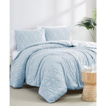 商品Stella Clipped Jacquard 3 Piece Comforter Set, King,商家Macy's,价格¥714图片