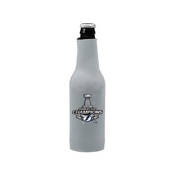 商品Tampa Bay Lightning 2021 Stanley Cup Champions 12 oz Bottle Cooler图片