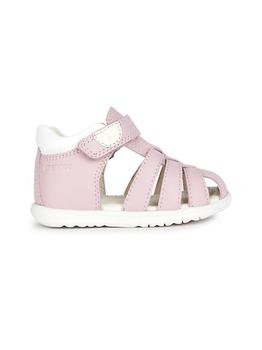 商品Geox | Little Girl's Macchia Leather Sandals,商家Saks Fifth Avenue,价格¥501图片
