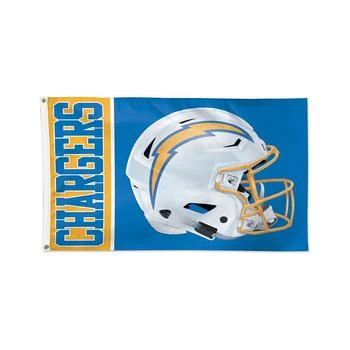 Wincraft | Los Angeles Chargers 3' x 5' Helmet Deluxe Single-Sided Flag,商家Macy's,价格¥298