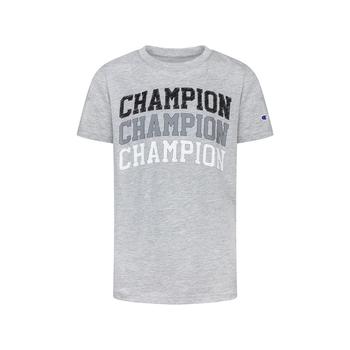 CHAMPION | Little Boys Triple Arch Short Sleeve T-shirt商品图片,5折