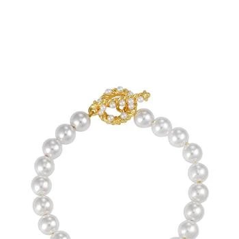 Ettika Jewelry | Pearl Sweetheart 18k Gold Plated Bracelet,商家Verishop,价格¥304