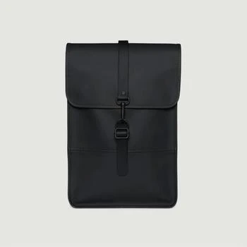 RAINS | Mini backpack in coated canvas  Black  RAINS,商家L'Exception,价格¥528