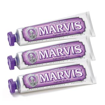 商品Marvis 玛尔斯 紫色茉莉薄荷牙膏 - 3*85ml图片