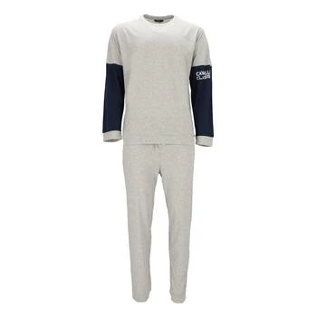 cavalli CLASS | Cavalli Class Mens Grey Melange Pajamas,商家Premium Outlets,价格¥390