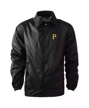 Dunbrooke | Men's Pittsburgh Pirates Coach's Raglan Full-Snap Windbreaker Jacket,商家Macy's,价格¥368