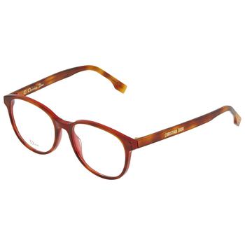 迪奥经典款, Dior | Demo Round Ladies Eyeglasses DIORETOILE1 065T 53商品图片 2.1折