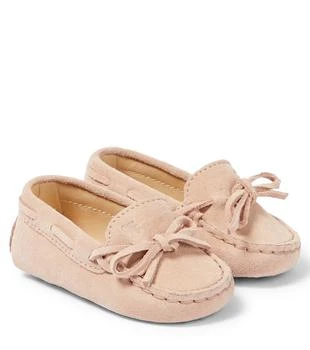 Tod's Junior | 婴幼儿 — Gommino绒面革乐福鞋,商家MyTheresa CN,价格¥1273