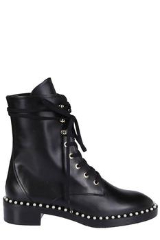 stuart weitzman 靴长筒靴, Stuart Weitzman | Stuart Weitzman Sondra Lace-Up Boots商品图片 5.7折