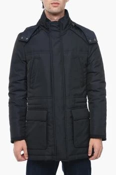 Corneliani | Corneliani Removable Hood Padded Jacket,商家stork,价格¥3824