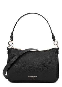 Kate Spade Surprise单肩包, Kate Spade | Hudson medium black leather shoulder bag商品图片 额外9折, 额外九折