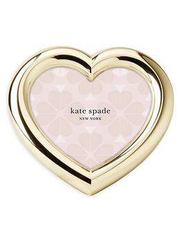 kate spade图片, Kate Spade | A Charmed Life Gold-Plated Heart Frame商品图片 