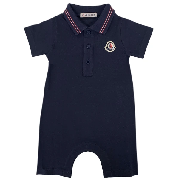 推荐MONCLER 婴幼儿海军蓝色棉质连体衣 8L00007-8496F-773商品