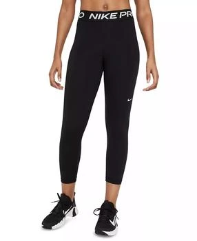 NIKE | Pro 365 Women's Mid-Rise Cropped Mesh Panel Leggings,商家Macy's,价格¥346