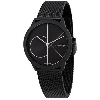 Calvin Klein | Minimal Quartz Black Dial Ladies Watch K3M5245X 1.7折, 满$75减$5, 满减