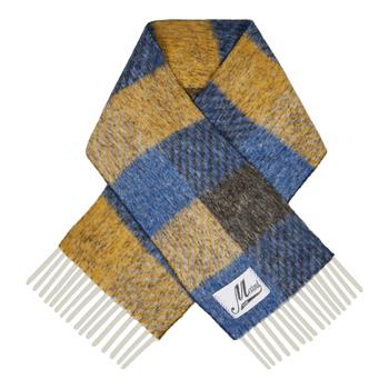 Marni | Marni Check Scarf - Mazarine Blue商品图片,