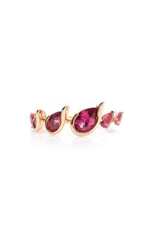 商品Fernando Jorge - Women's Rubellite Flicker 18K Rose Gold Ring - Red - US 6.5 - Moda Operandi - Gifts For Her图片
