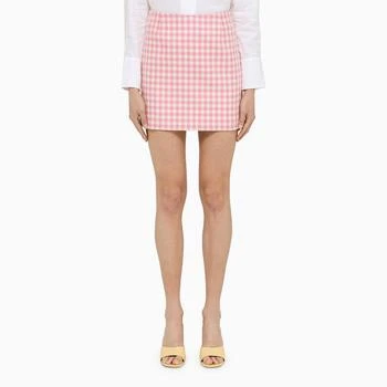 AMI | Checkered mini skirt 5折
