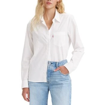 Levi's | Women's Hemming Cotton Patch-Pocket Shirt 7折