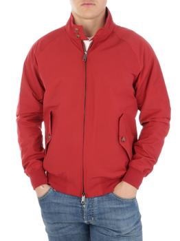推荐Baracuta Men's  Red Cotton Outerwear Jacket商品
