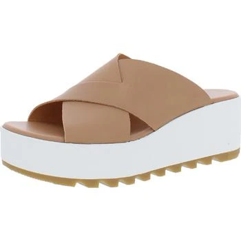 SOREL | Sorel Womens Cameron Slip On Open Toe Platform Sandals 9.9折