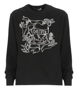 Love Moschino是什么牌子, Love Moschino | Love Moschino Sweaters Black商品图片 7.4折