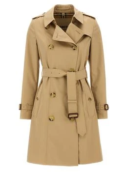 Burberry | Heritage Chelsea Coats, Trench Coats Beige,商家Wanan Luxury,价格¥11628