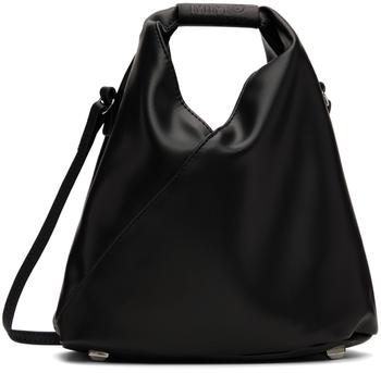 商品MM6 | Black Leather Crossbody Bag,商家SSENSE,价格¥1670图片