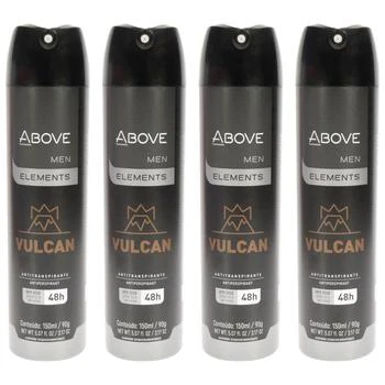 Above | 3.17 oz 48 Hours Element Antiperspirant Deodorant for Men - Vulcan - Pack of 4,商家Premium Outlets,价格¥216