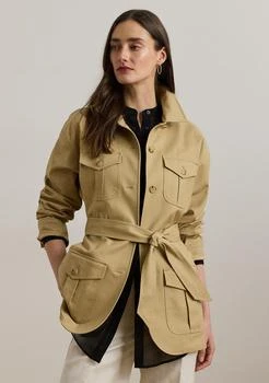 Ralph Lauren | Women's Double Faced Stretch Cotton Field Jacket,商家Belk,价格¥1088