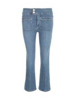 FRAME | Frame Womens Blue Pants商品图片,满$175享9折, 满折