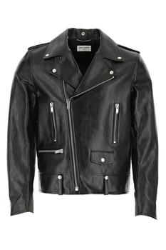 圣罗兰皮衣, Yves Saint Laurent | Saint Laurent Leather Biker Jacket商品图片 9.6折