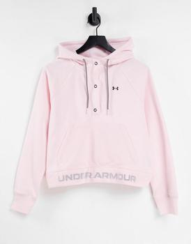 Under Armour | Under Armour Rival fleece hoodie in pink商品图片,8折