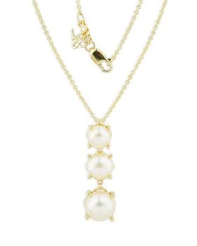 Bloomingdale's | Cultured Freshwater Button Pearl Drop Pendant Necklace in 14K Yellow Gold, 18" - 100% Exclusive,商家Bloomingdale's,价格¥12863