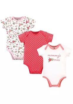 推荐Hudson Baby Infant Girl Cotton Bodysuits 3pk, Mommys Mini商品