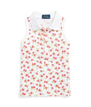 推荐Strawberry Mesh Sleeveless Polo Shirt (Toddler)商品