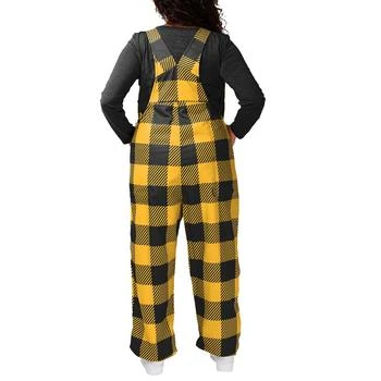 推荐Forever Collectible Steelers Big Logo Plaid Overalls - Women's商品