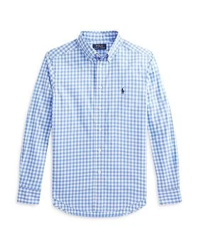 Ralph Lauren | Boys' Gingham Cotton Poplin Shirt - Little Kid, Big Kid,商家Bloomingdale's,价格¥369
